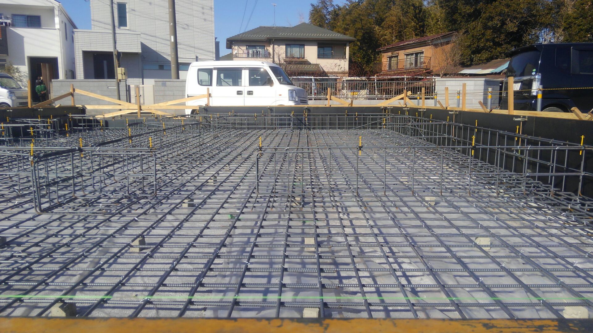 さいたま住宅検査センターさんによる配筋検査の日がやって来ました。