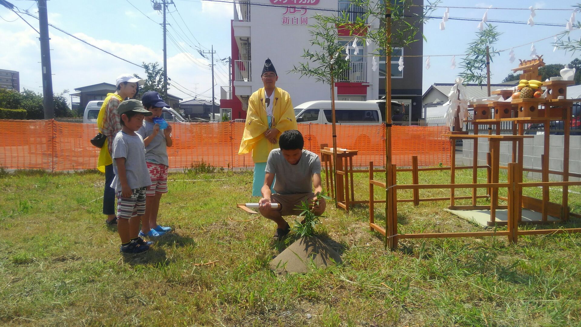 声高らかに「エイ」「エイ」「エイ」この掛け声の「エイ」には栄えるの「栄」と言う意味が含まれているんですよ。