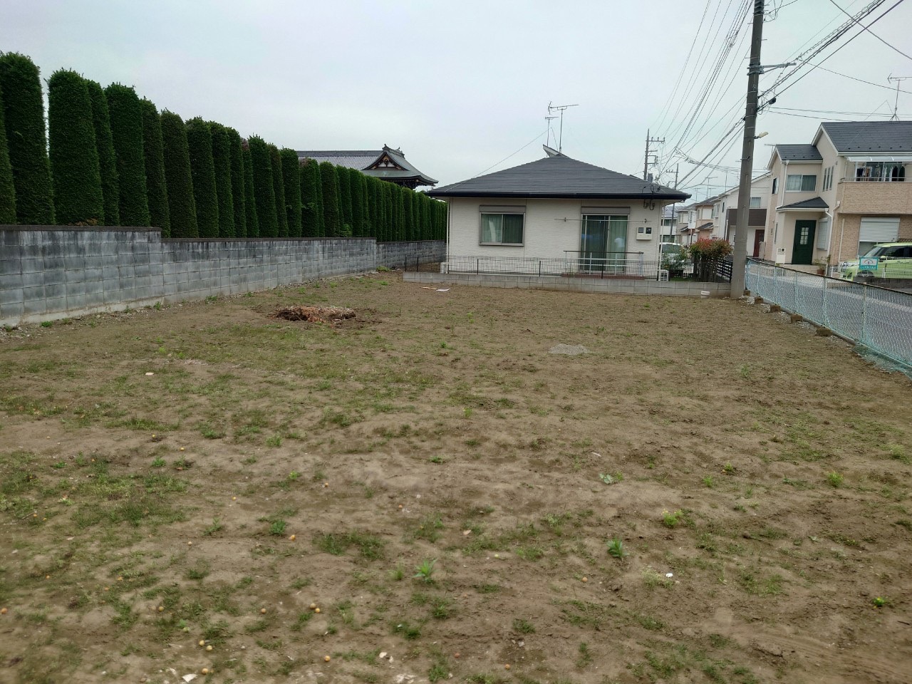 鴻巣市K様邸基礎工事の様子