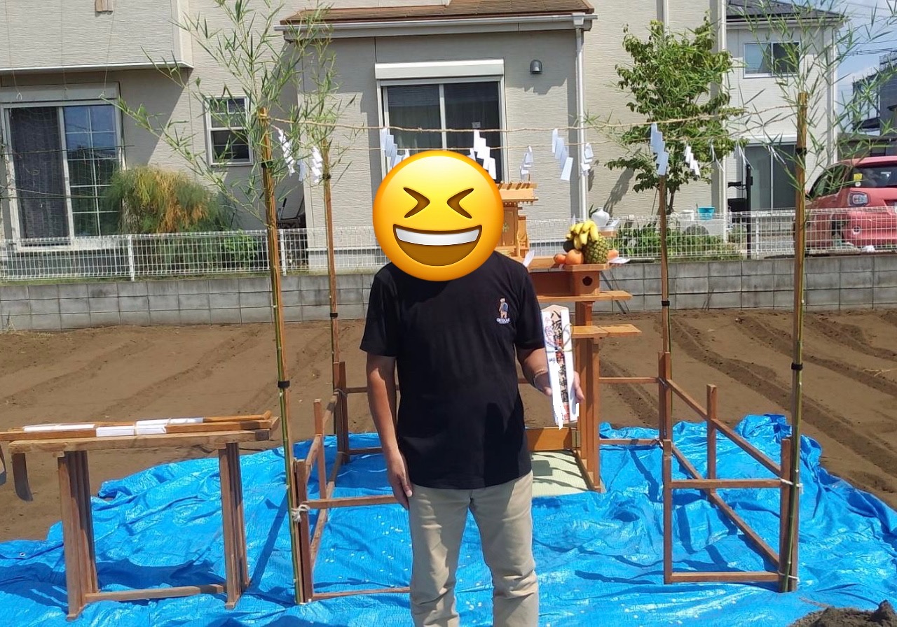 白岡市N様邸地鎮祭 | 白岡市の注文住宅は菱沼建設へ