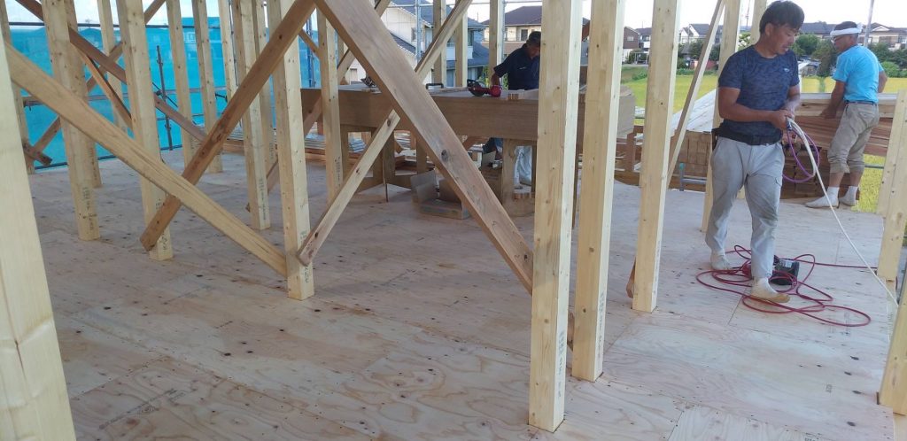 新白岡O様邸工事進捗 | 白岡市の注文住宅は菱沼建設へ