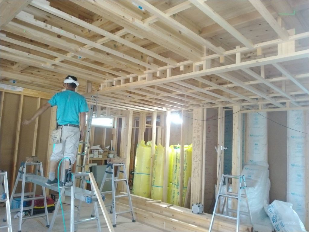 白岡市O様邸工事進捗 | 白岡市の注文住宅は菱沼建設へ