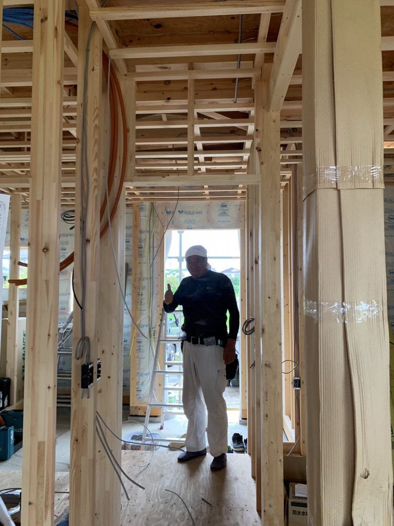 新白岡O様邸工事進捗 | 白岡市の注文住宅は菱沼建設へ