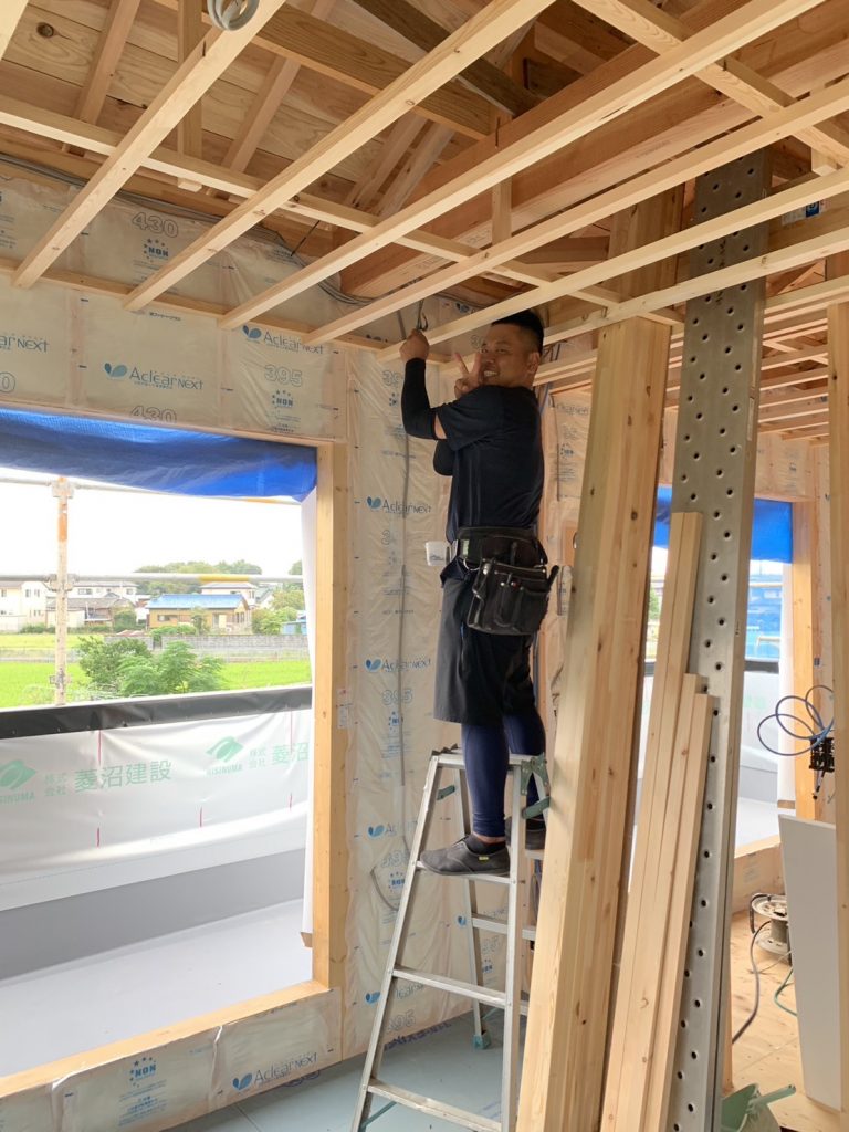 新白岡O様邸工事進捗 | 白岡市の注文住宅は菱沼建設へ