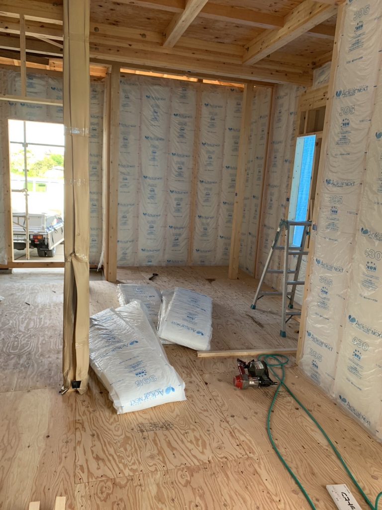 新白岡O様邸工事進捗 | 白岡市の注文住宅は菱沼建設へ