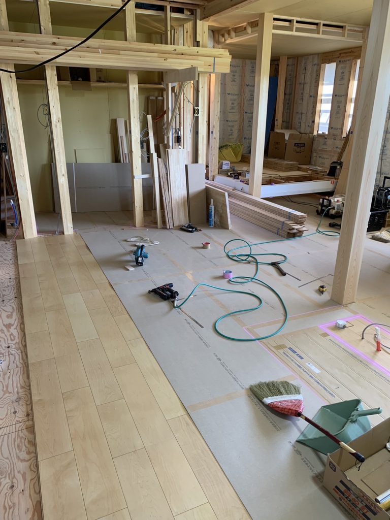 新白岡O様邸工事進捗 | 白岡市の注文住宅は菱沼建設へ