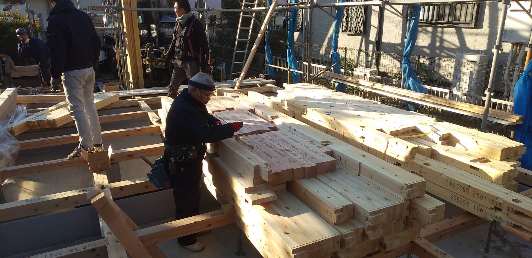 新白岡K様邸工事進捗 | 幸手市の注文住宅は菱沼建設へ