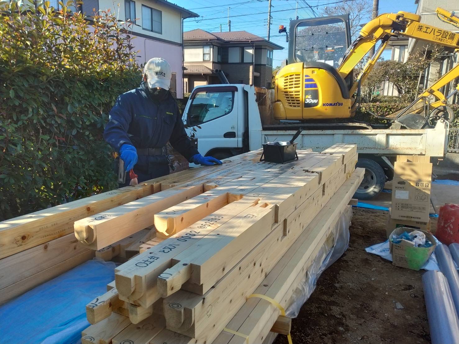 新白岡K様邸工事進捗 | 白岡市の注文住宅は菱沼建設へ