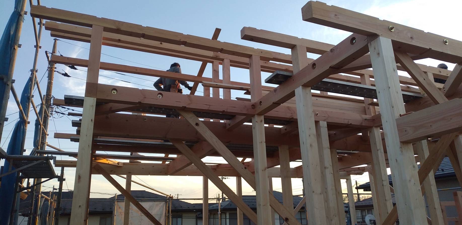 新白岡K様邸工事進捗 | 幸手市の注文住宅は菱沼建設へ