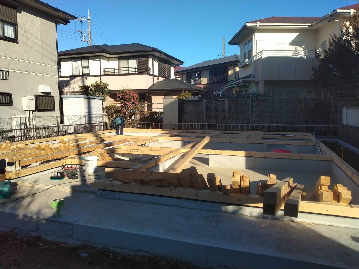 新白岡K様邸工事進捗 | 白岡市の注文住宅は菱沼建設へ