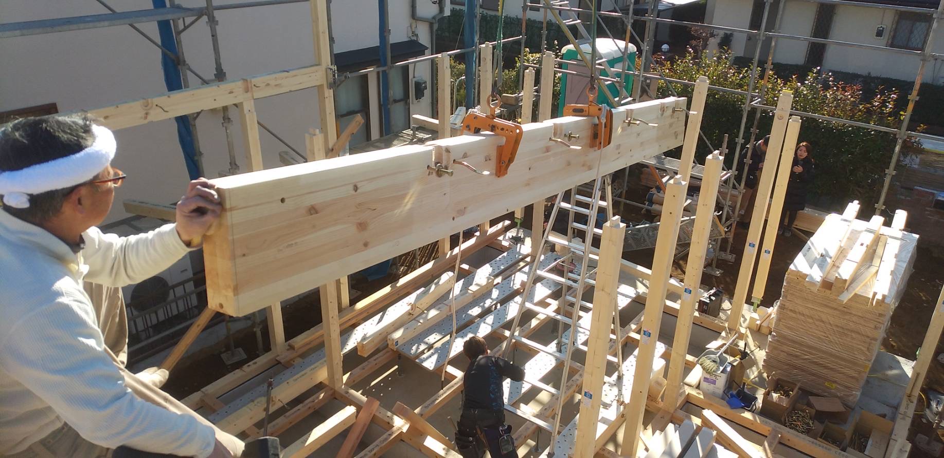 新白岡K様邸工事進捗 | 幸手市の注文住宅は菱沼建設へ