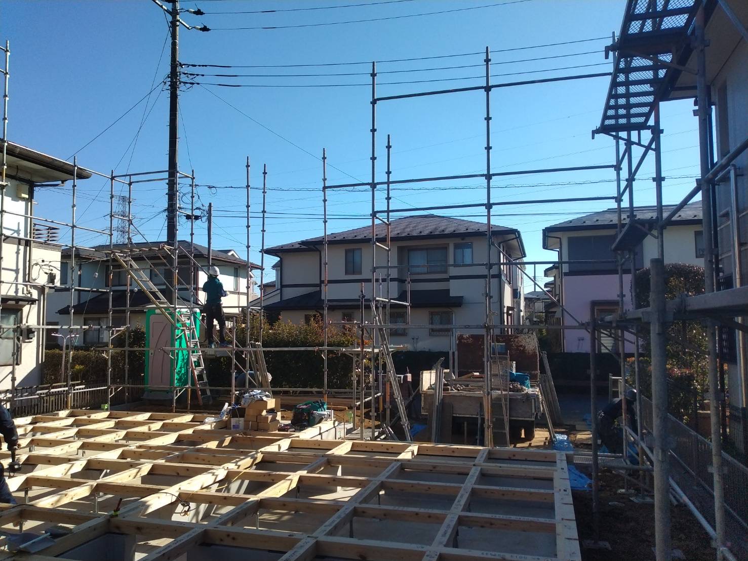 新白岡K様邸工事進捗 | 白岡市の注文住宅は菱沼建設へ