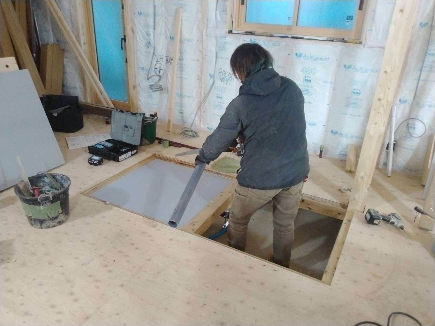 新白岡K様邸工事進捗 | 白岡市の注文住宅は菱沼建設へ