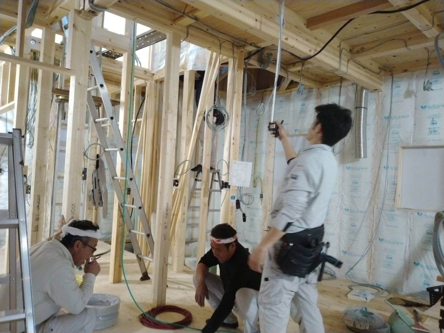 新白岡K様邸工事進捗 | 白岡市の注文住宅は菱沼建設へ