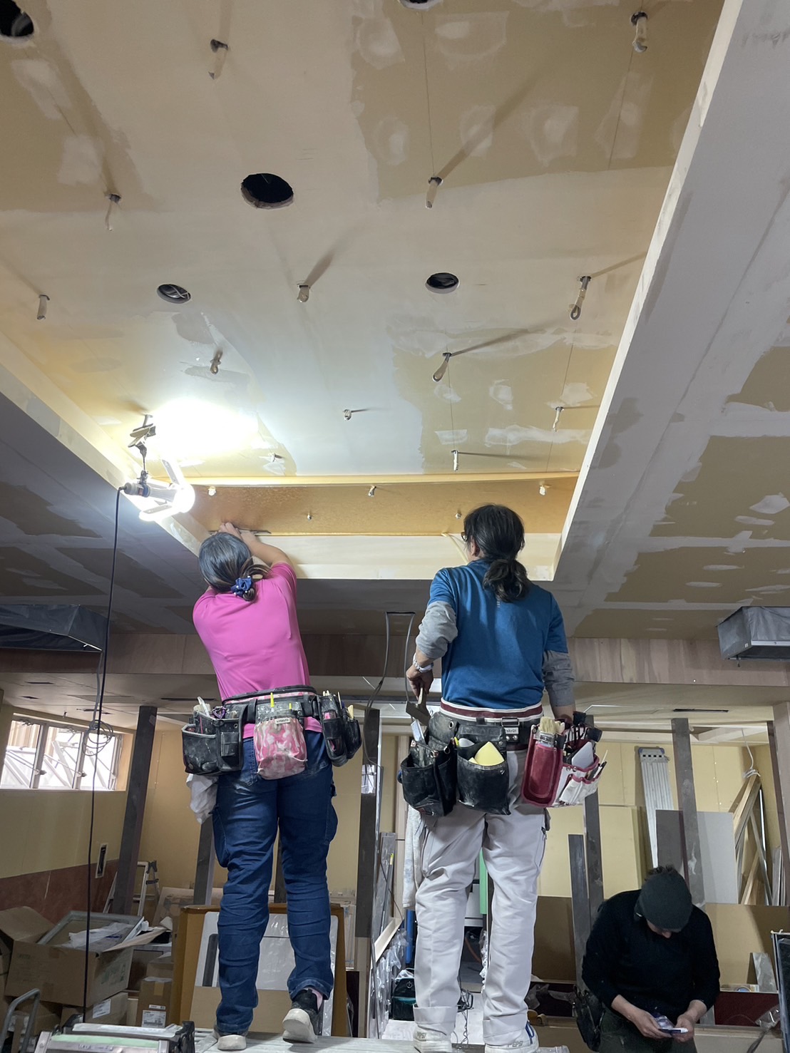 東京都中央区銀座店舗工事進捗 | 白岡市の注文住宅は菱沼建設へ