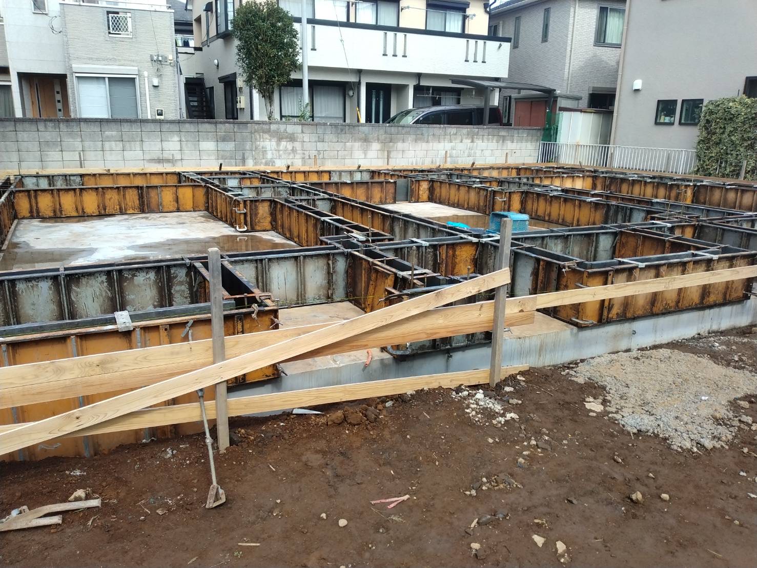 さいたま市集合住宅建設工事進捗 | さいたま市の集合住宅建設は菱沼建設へ