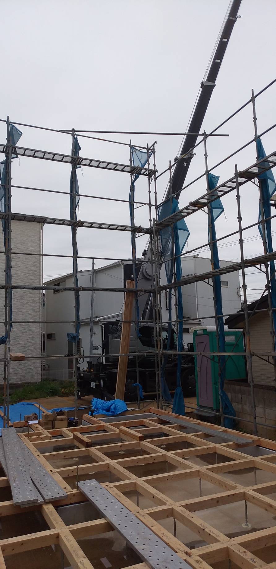 さいたま市集合住宅建設工事進捗 | さいたま市の集合住宅建設は菱沼建設へ