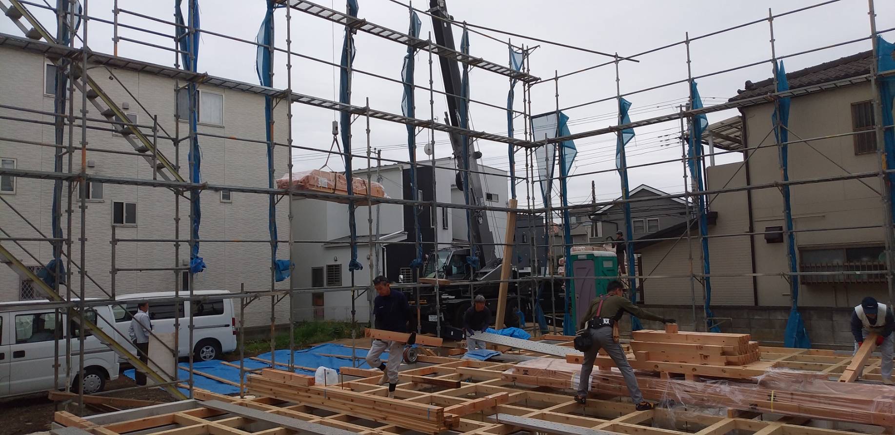 さいたま市集合住宅建設工事進捗 | さいたま市の集合住宅建設は菱沼建設へ