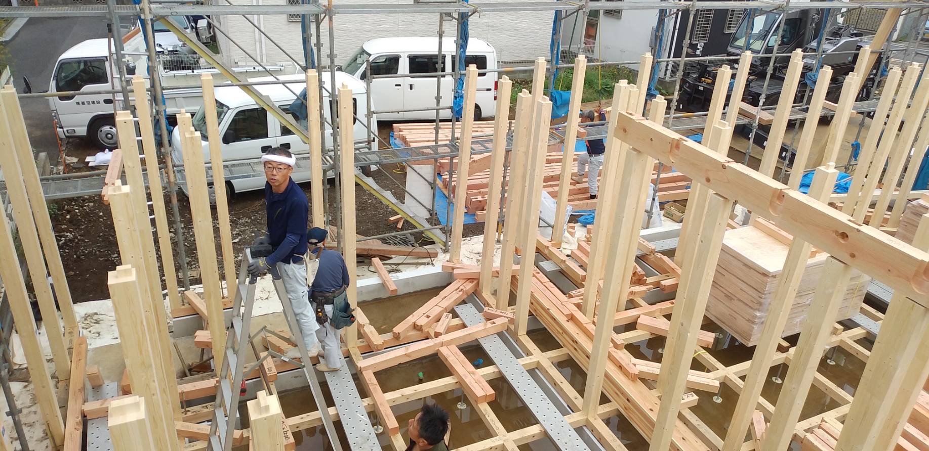 さいたま市集合住宅建設工事進捗 | さいたま市の集合住宅建設は菱沼建設へ