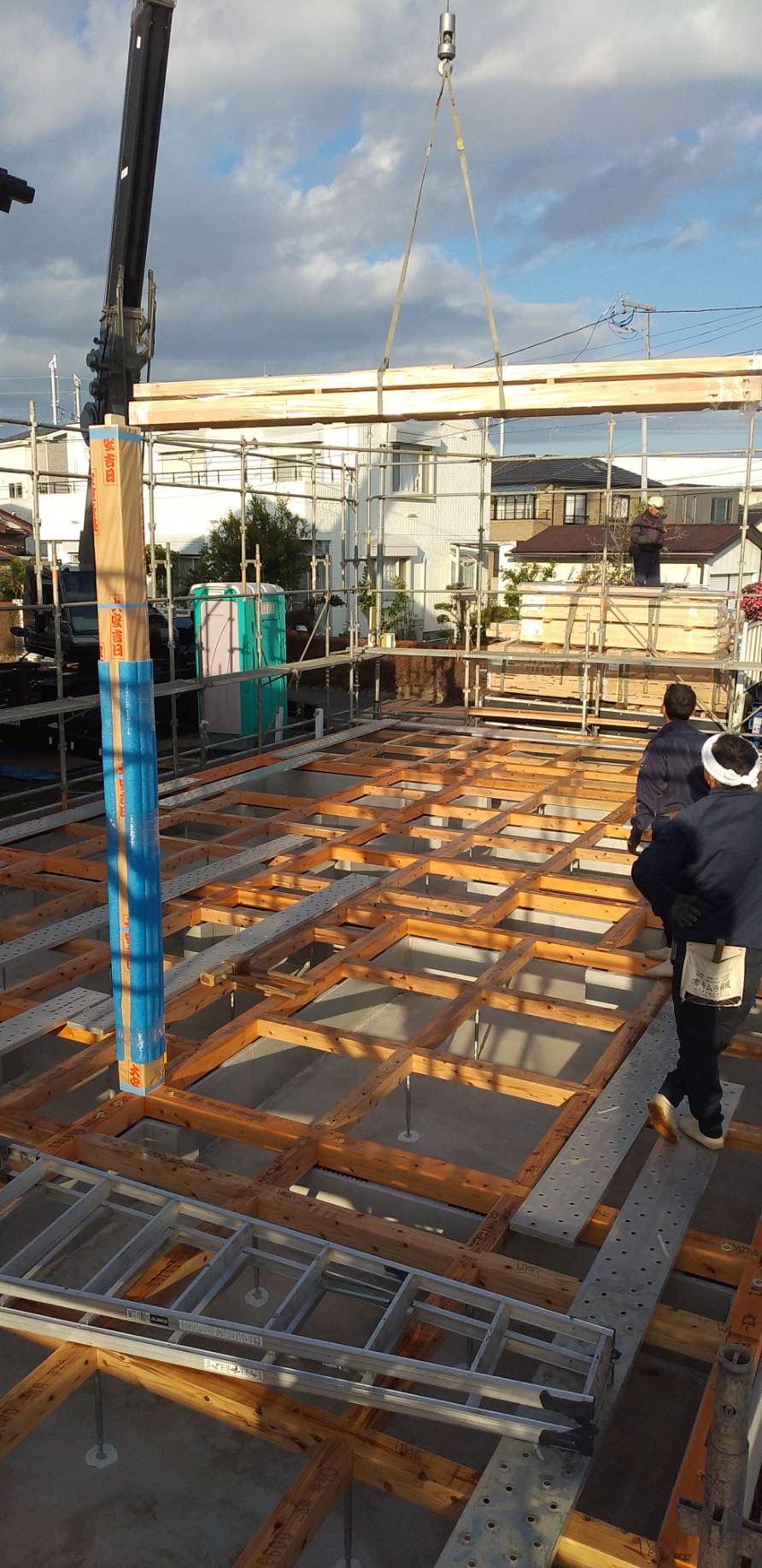 白岡市F様邸工事進捗 | 白岡市の注文住宅は菱沼建設へ