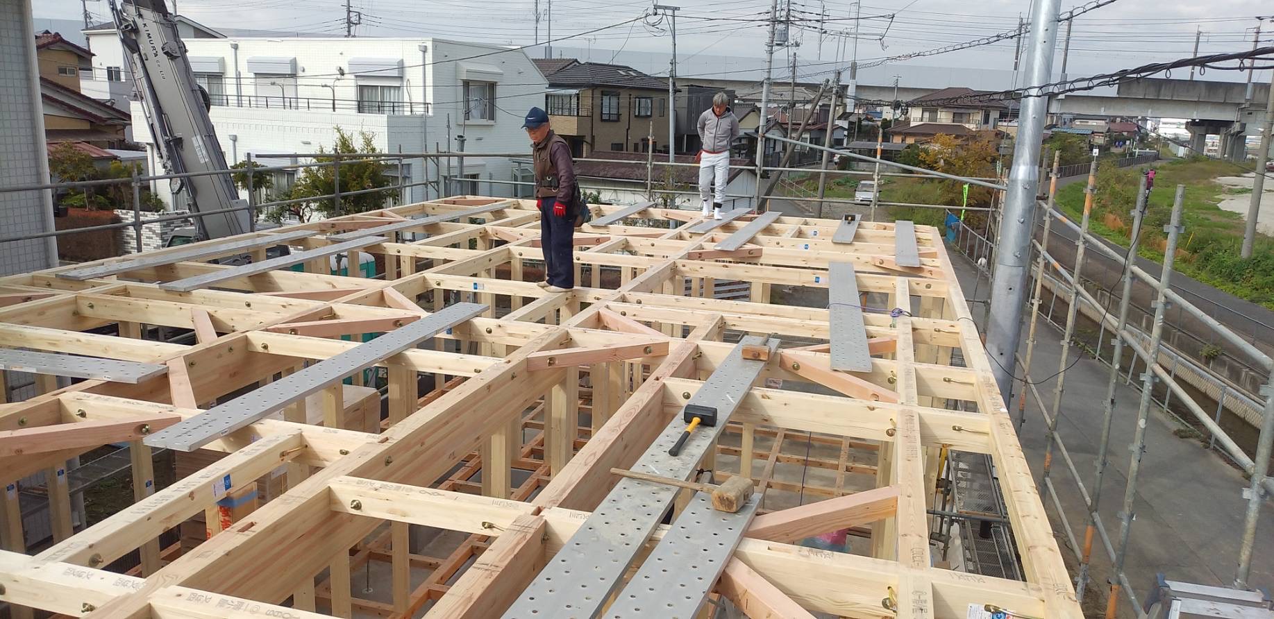 白岡市F様邸工事進捗 | 白岡市の注文住宅は菱沼建設へ