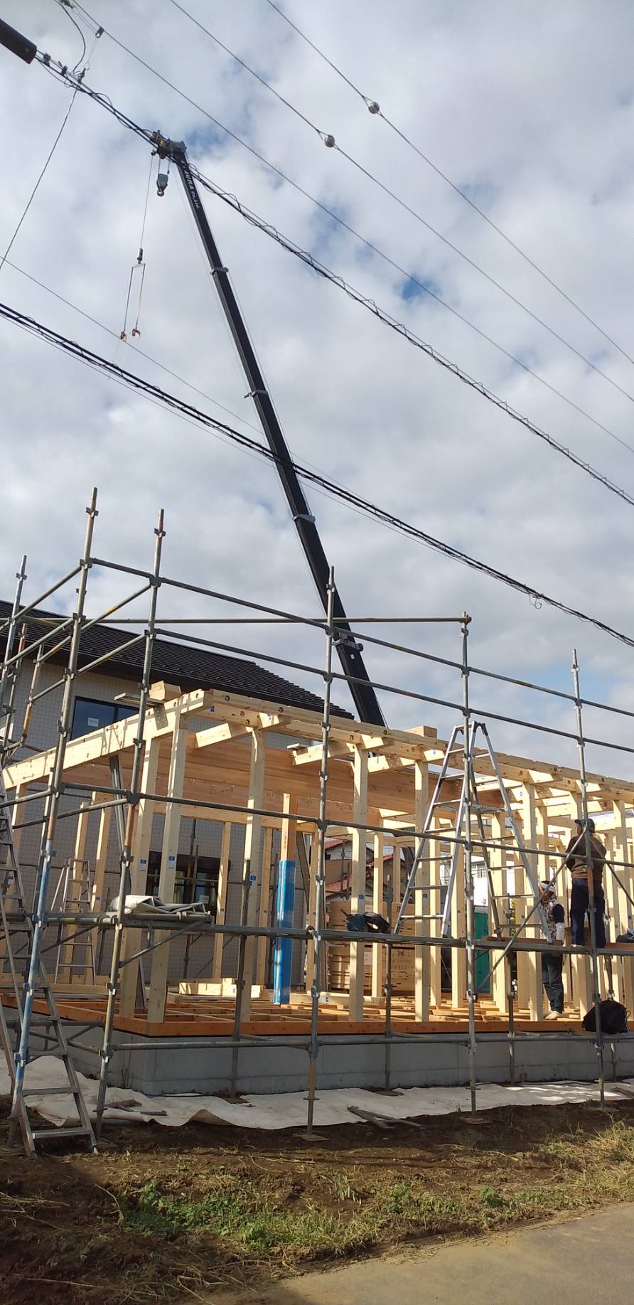 白岡市F様邸工事進捗 | 白岡市の注文住宅は菱沼建設へ