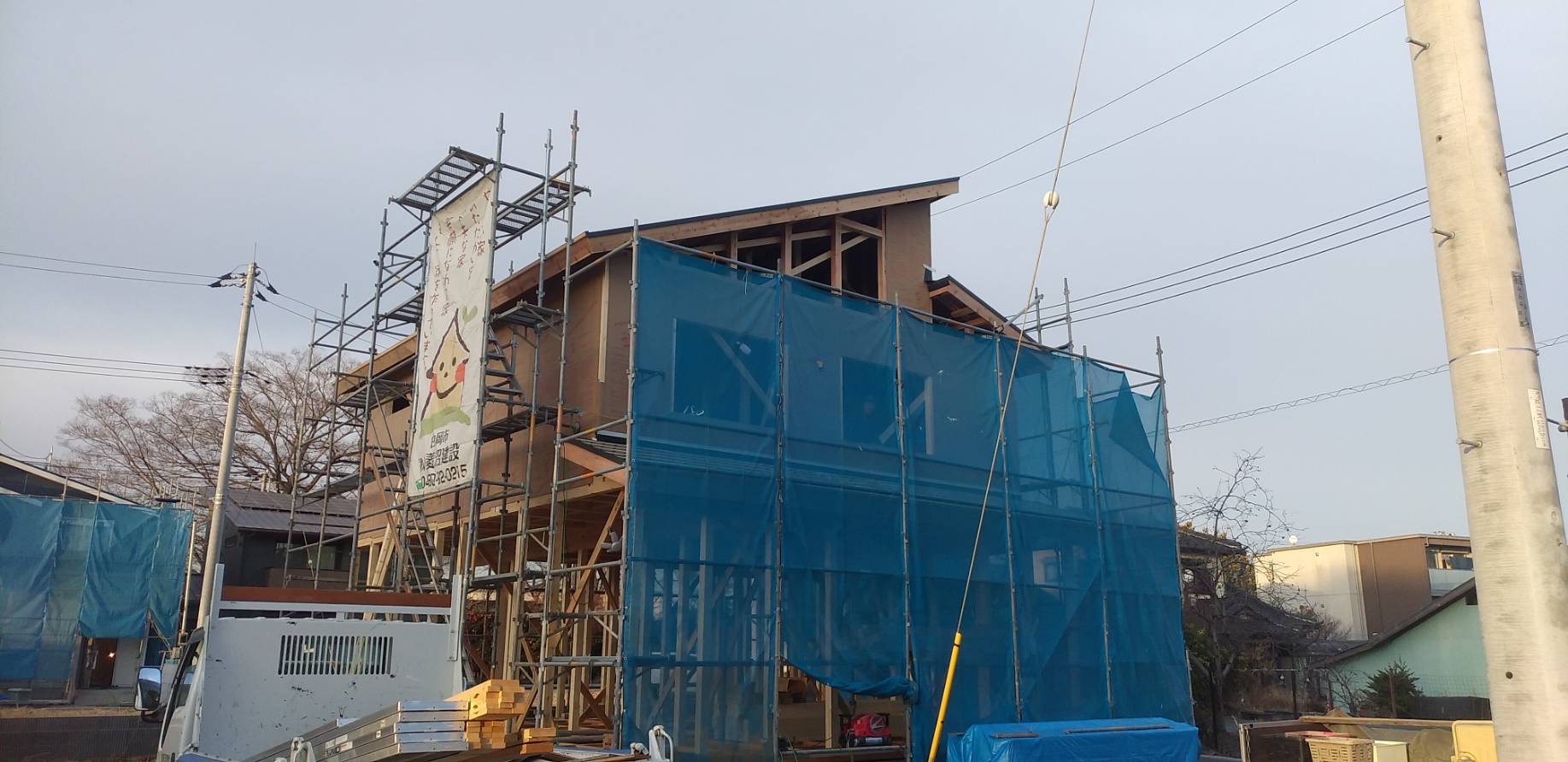 白岡市S様邸工事進捗 | 白岡市の注文住宅は菱沼建設へ