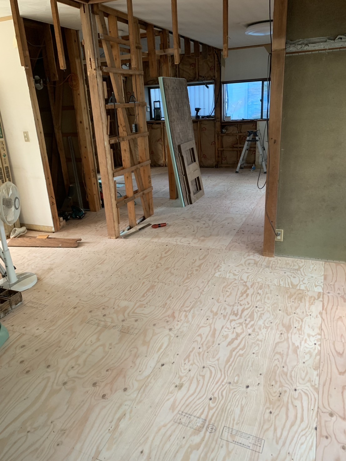 白岡市O様邸工事進捗 | 白岡市のリフォームは菱沼建設へ