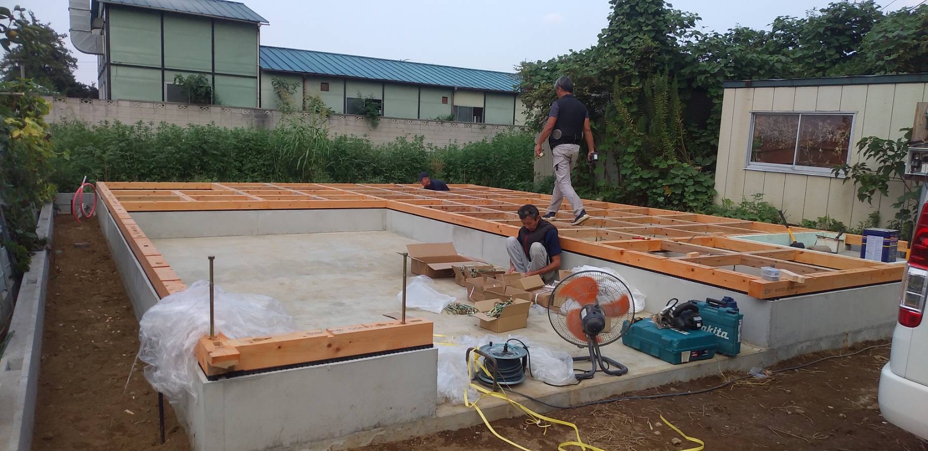 白岡市N様邸工事進捗 | 白岡市の注文住宅は菱沼建設へ