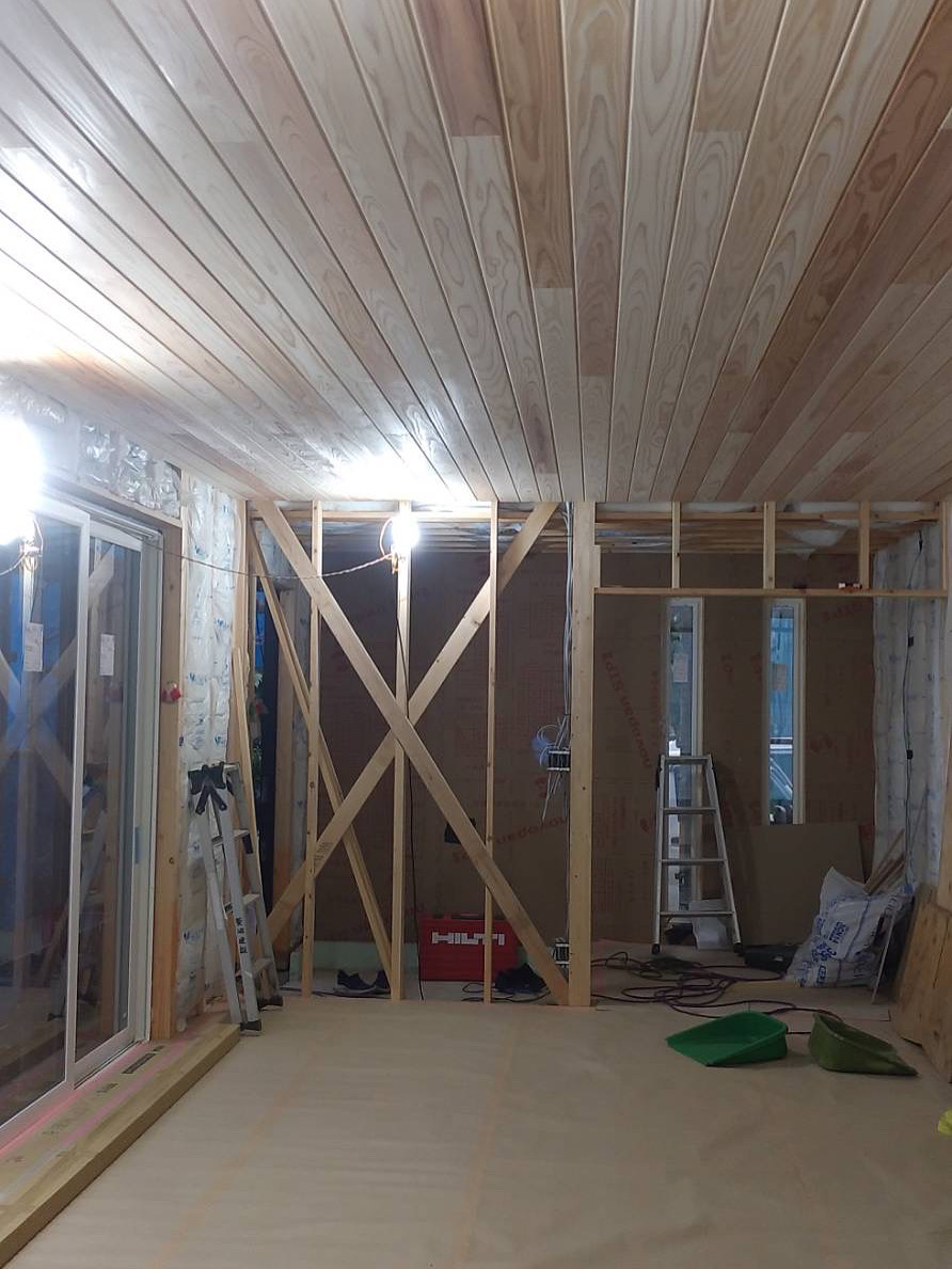 白岡市N様邸工事進捗 | 白岡市の注文住宅は菱沼建設へ