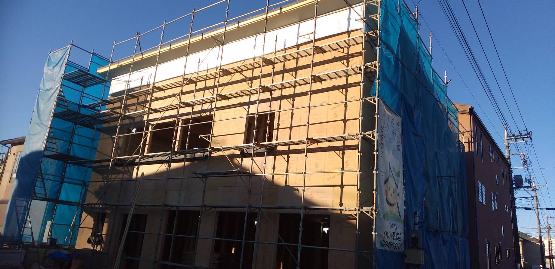 白岡市O様スタジオ工事進捗 | 白岡市のスタジオ建築は菱沼建設へ