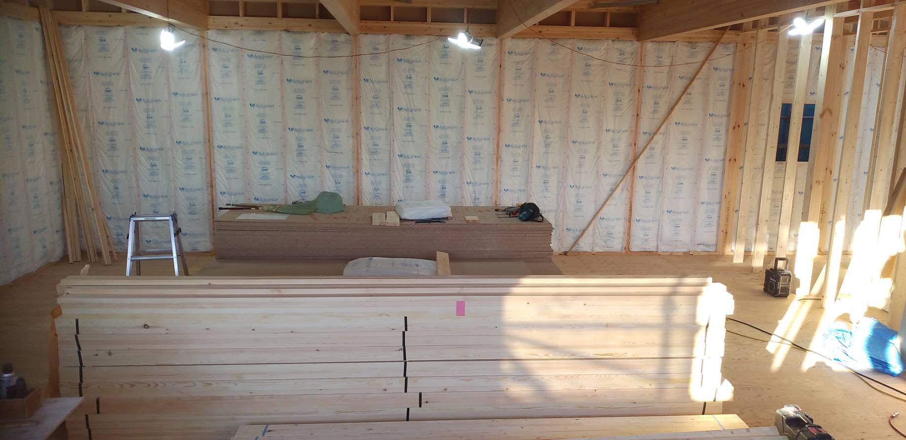 白岡市O様スタジオ工事進捗 | 白岡市のスタジオ建築は菱沼建設へ