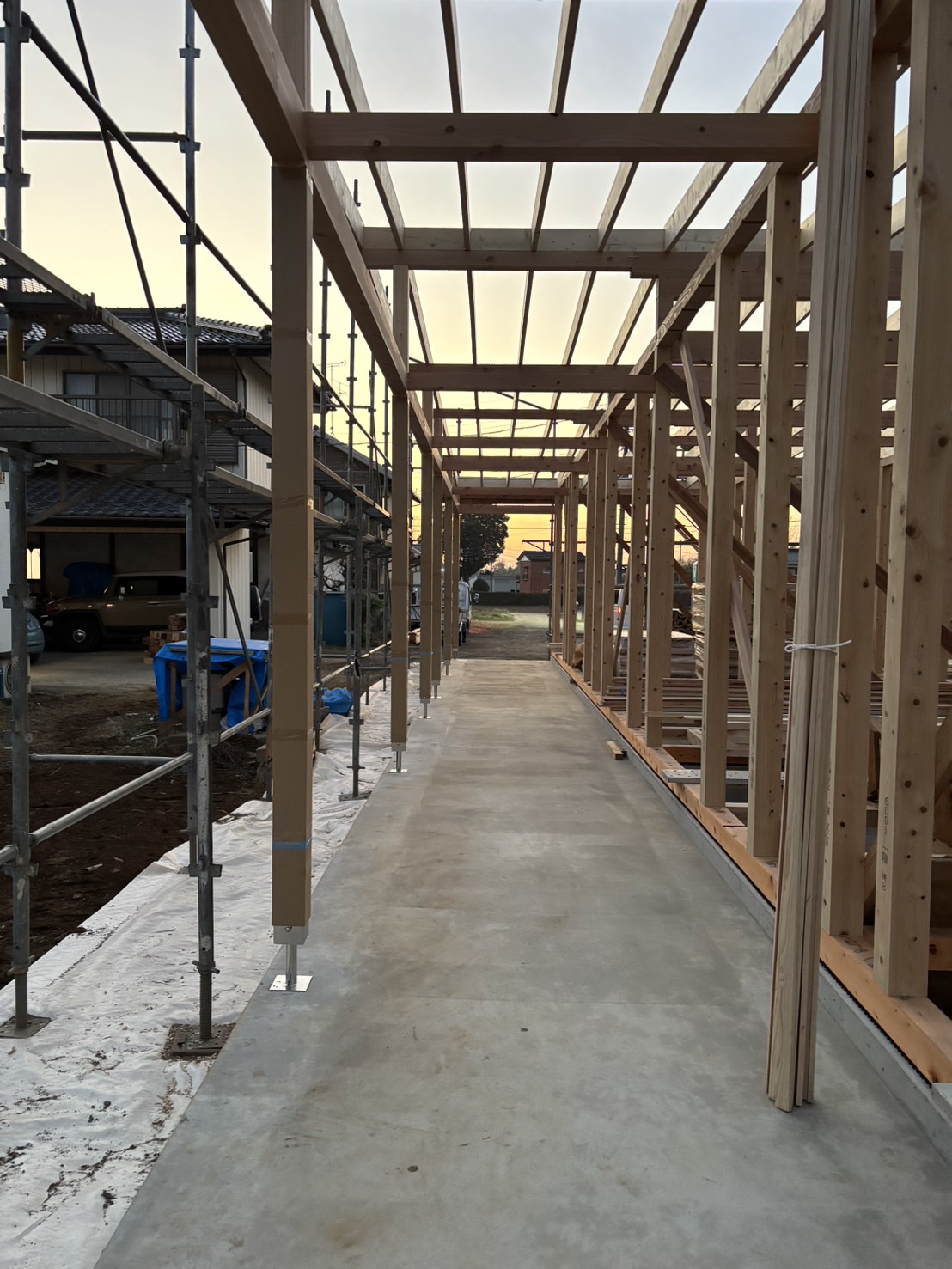 茨城県M様邸工事進捗 | 茨城県の注文住宅は菱沼建設へ