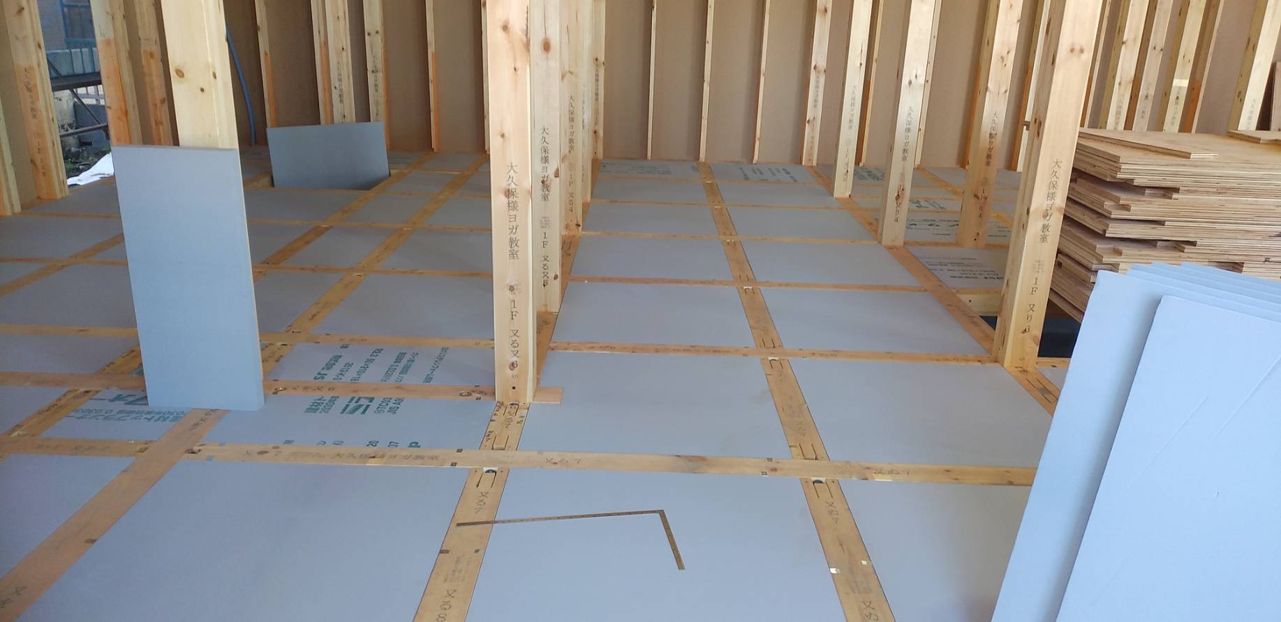 白岡市O様スタジオ工事進捗 | 白岡市のスタジオ建築は菱沼建設へ