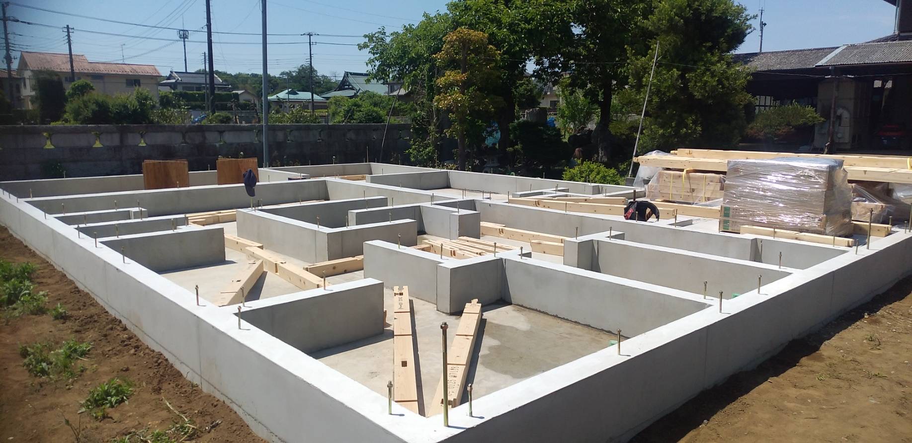 白岡市M様邸工事進捗 | 白岡市の注文住宅は菱沼建設へ
